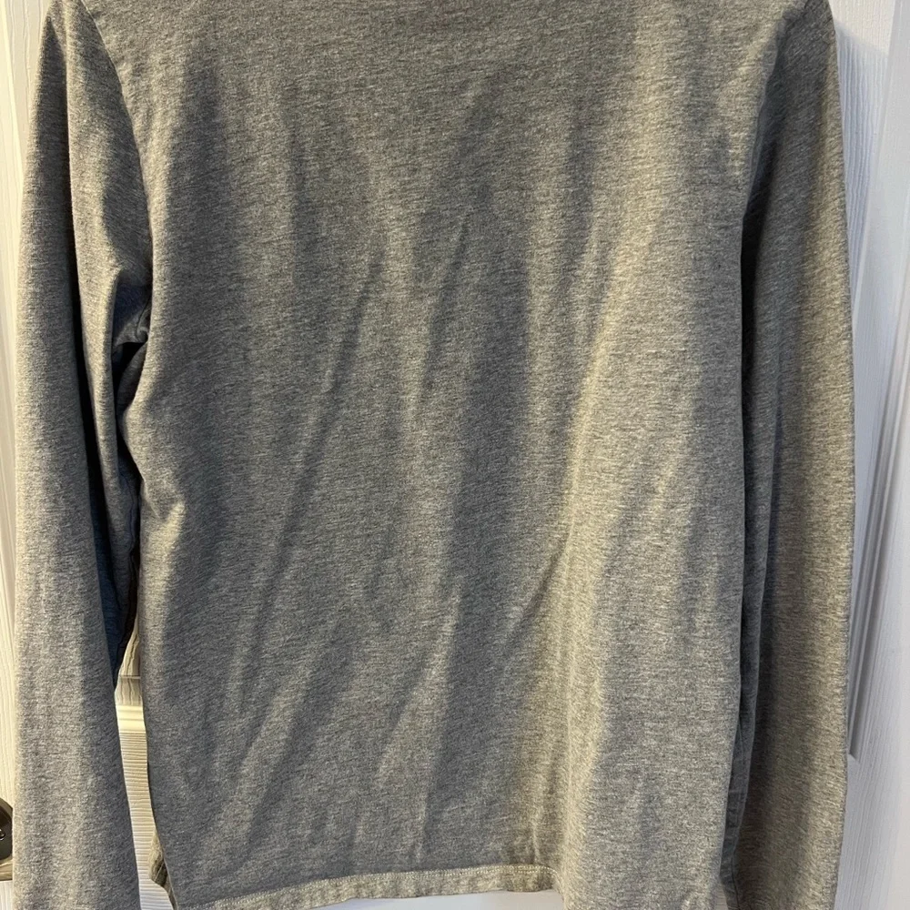 Life is Good long sleeve vee-neck tee. Size medium.  Good used condition. - Picture 5 of 6